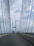 Major bridge over one of the waterways