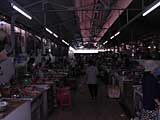 The meat department at Binh Tay market, the biggest in Saigon
