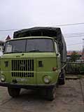 An old East German IFA truck, common in Vietnam.