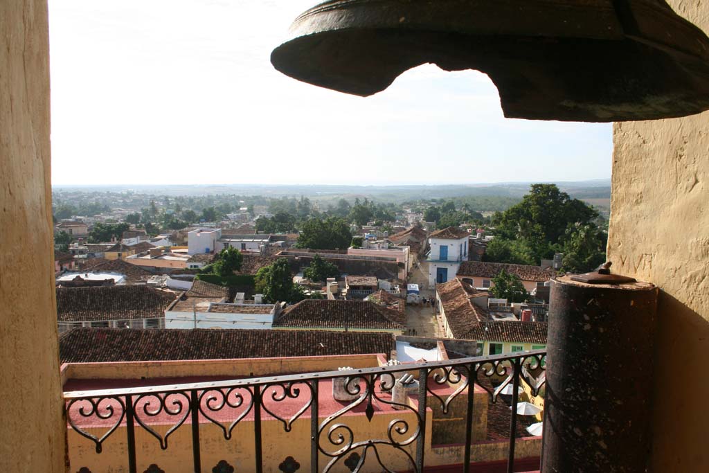 A different view again, with the damaged bell above.