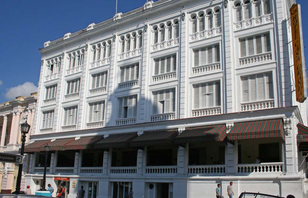 <em>Hotel Casa Granda,</em> which is at right angles to the cathedral.