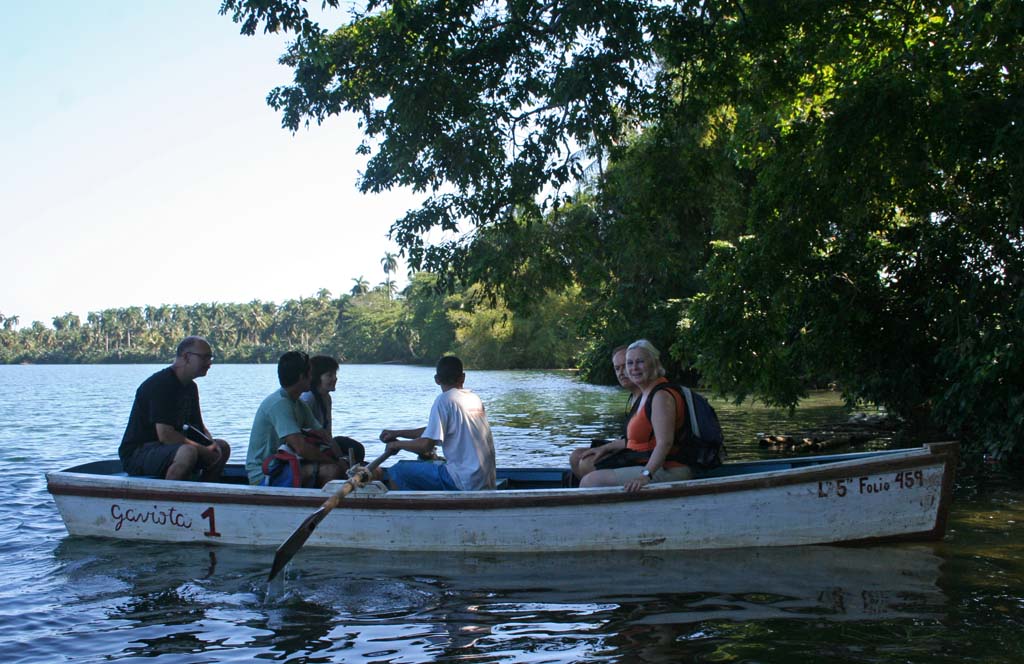 Our companion boat on the river.
