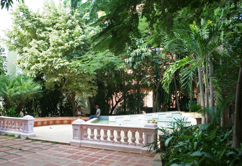 In that same park off Obispo.