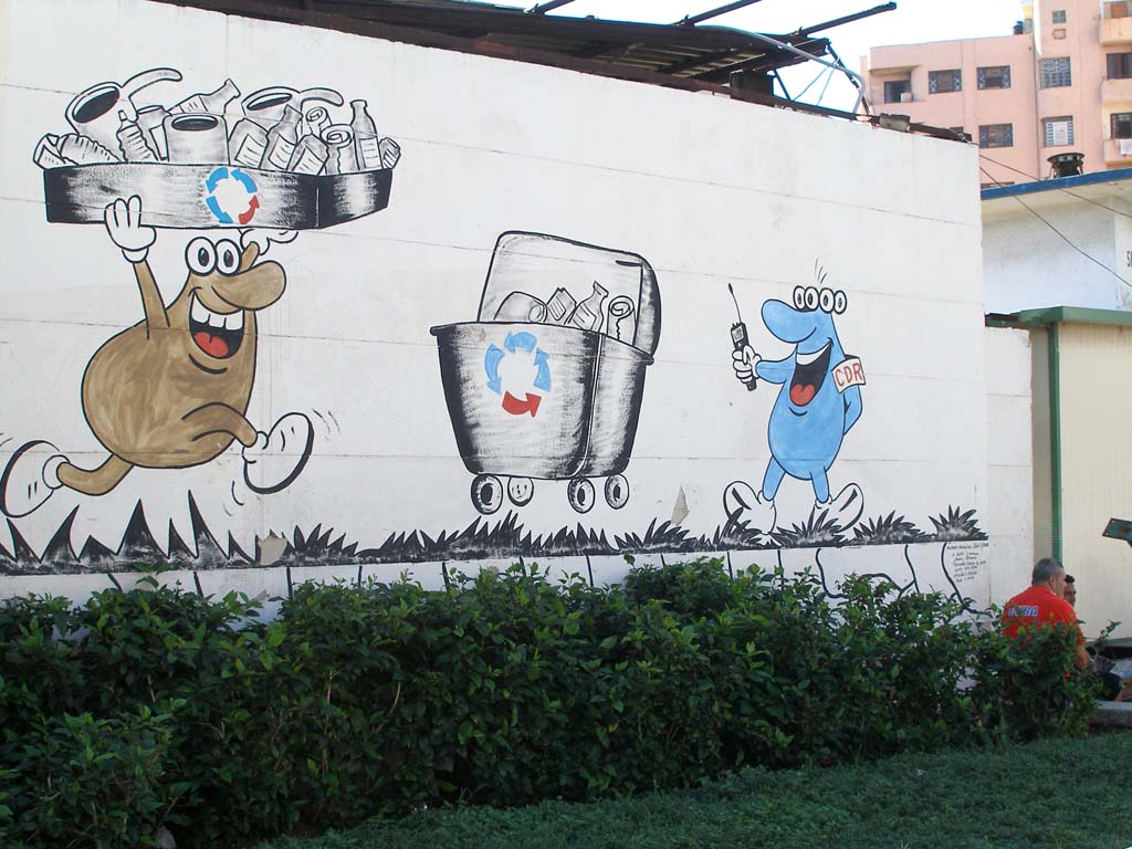 ...which is encouraging you to recycle.