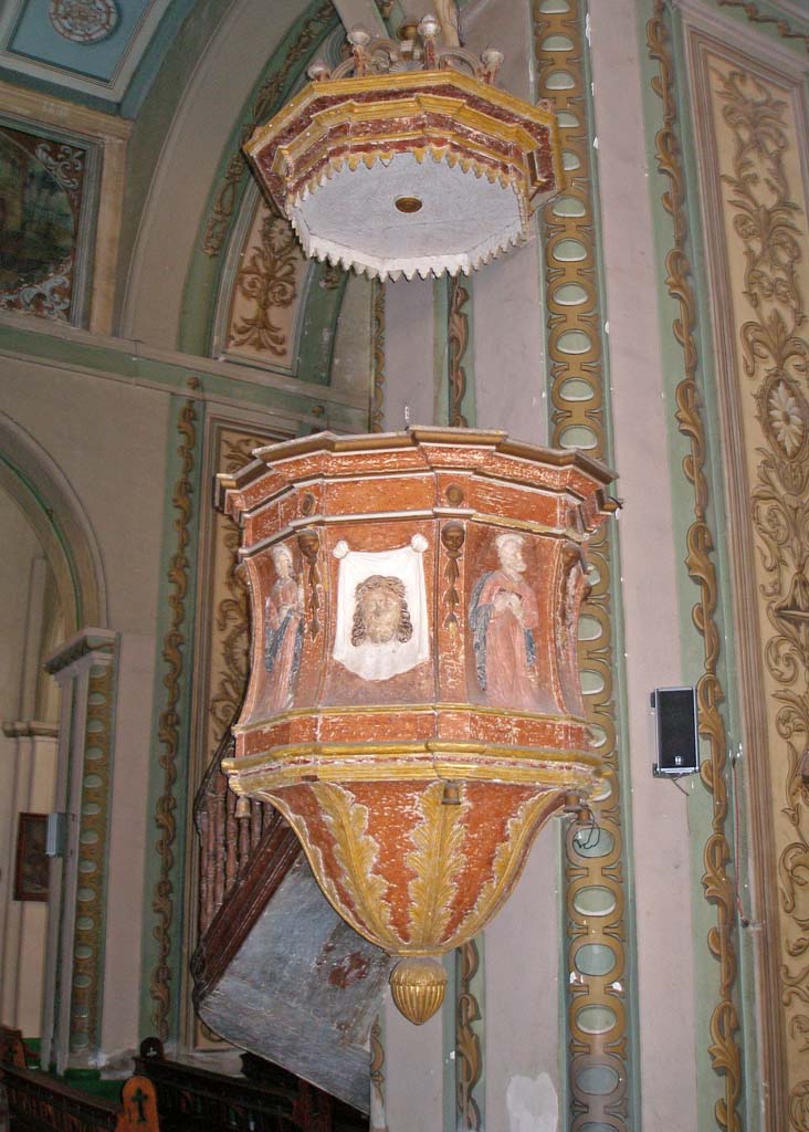 The pulpit.