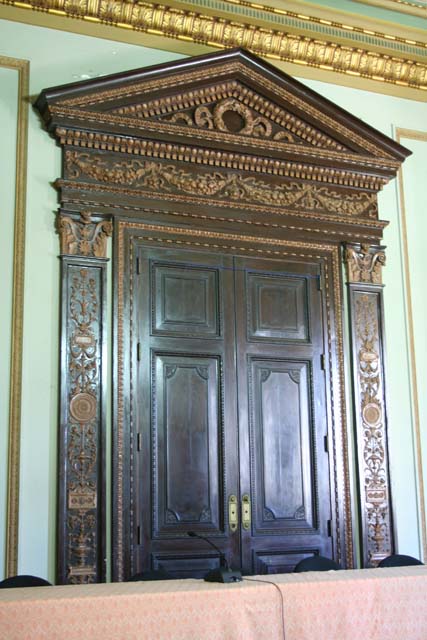 Another door in a conference room.