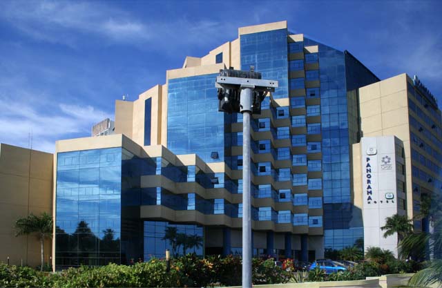 Another shiny modern hotel, the Panorama.