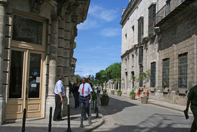 That very street, with a stationery shop on the corner.