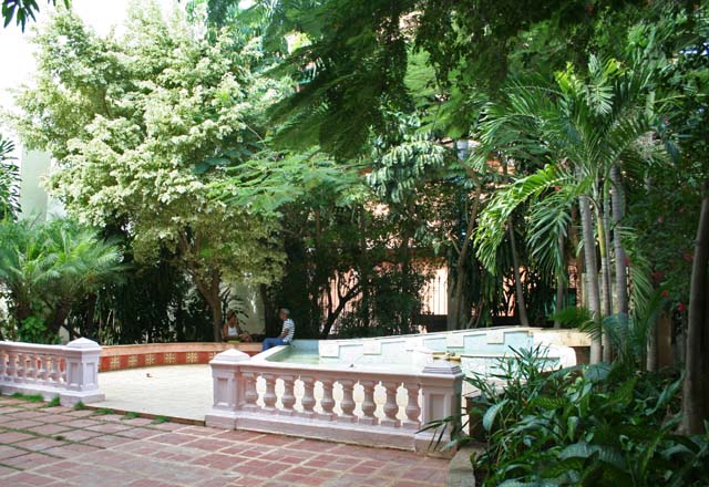 In that same park off Obispo.