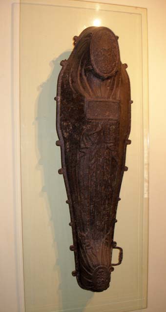 The Spanish made iron coffins during cholera outbreaks.