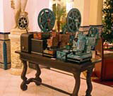 An art installation in the lobby.