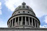 The dome of El Capitolio. At 92m high, the second highest building in Havana.