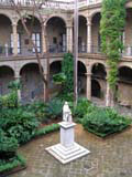 The central courtyard.